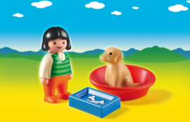 1.2.3. Playmobil 6796 - Meisje met haar hond