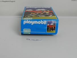 Playmobil 3831 - Chopper met berijder, 2ehands