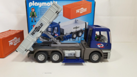 Playmobil 5255 - Cargo truck met container, 2ehands met doos