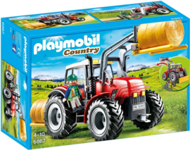Playmobil 6867 - Grote tractor met toebehoren