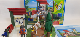 Playmobil 6929 - Paardenwasplaats, 2ehands met doos