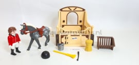 Playmobil 5110 - Trakehner met paardenbox, 2ehands