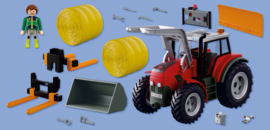 Playmobil 72305 - Grote tractor met hooibalen