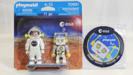 Playmobil 70991 - DuoPack ESA-astronaut en ROBert met ESA-patch