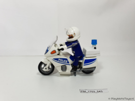 Playmobil 5185 - Politiemotor met zwaailicht, 2ehands