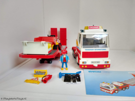 Playmobil 3935 Gigant Dieplader / Truck + 3756 Mini dumper SET, 2ehands