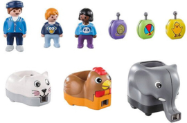 1.2.3. Playmobil 70405 - Dierentrein