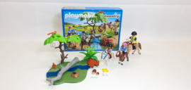 Playmobil 6947 - Ponyrijles, 2ehands met doos