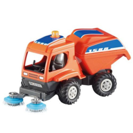 Playmobil 6509 - Oranje veegwagen / Sweeper