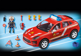 Playmobil 70277 - Porsche Macan S Brandweerauto met licht&geluid