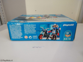 Playmobil 4416 - Crossmotor met springschans