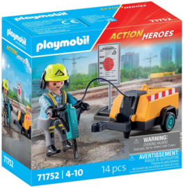 Playmobil 71752 - Bouwvakker met persluchthamer