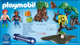 Playmobil 6891 - Nachtdropping met UV-lamp