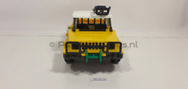 Playmobil 3528 - Safari Jeep, ALLEEN voertuig, 2ehands