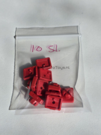 Playmobil 30 09 6900 - System-x plug, red, 10pcs.
