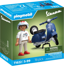 Playmobil 71622 - 1969 Vespa 150 Sprint Veloce, blauw