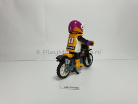 Playmobil 3044 - Motocrosser, 2ehands