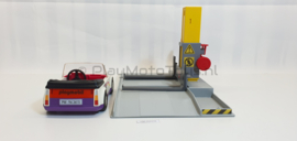 Playmobil 3615 - Werkplaats brug, 2eHands met doos