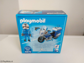 Playmobil 6876 - Polizeimotor met LED-licht