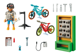 Playmobil 70674 - Kado set E-bike werkplaats