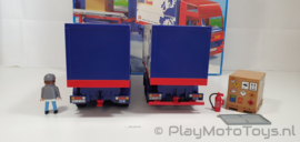 Playmobil 4323 - Truck and Trailer, 2eHands met doos.