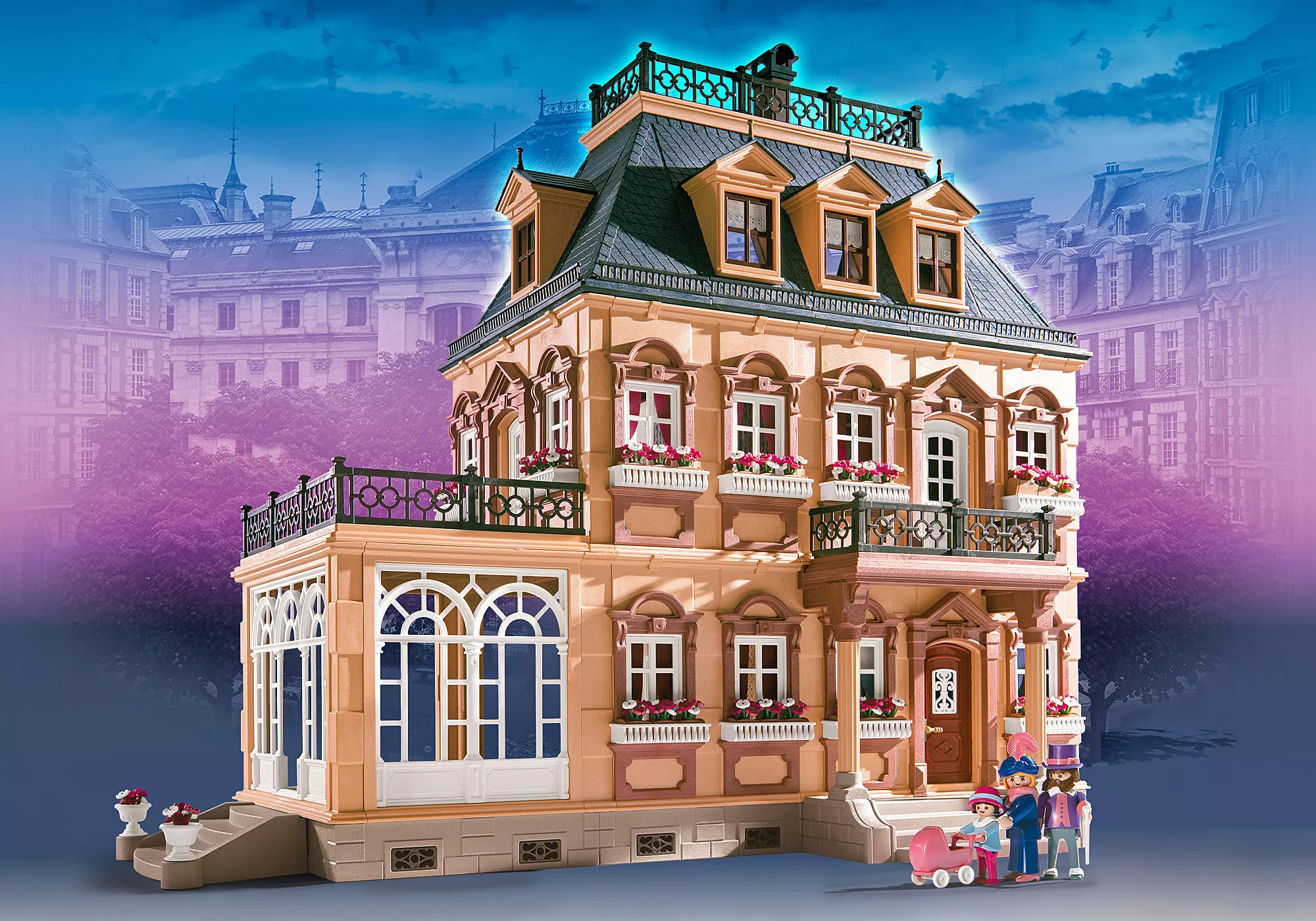 Playmobil 70890 - Groot Nostalgisch poppenhuis