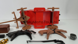 Playmobil 3245 - Western Red Stage Coach, gebruikt met doos