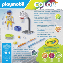 Playmobil 71516 - Color: Skater met basketbal
