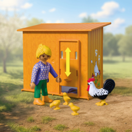 Playmobil 72168 - Kippenhok