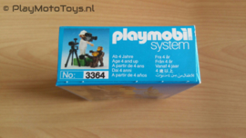 Playmobil 3364 - Fotograaf met Chimpansees, 2ehands met doos