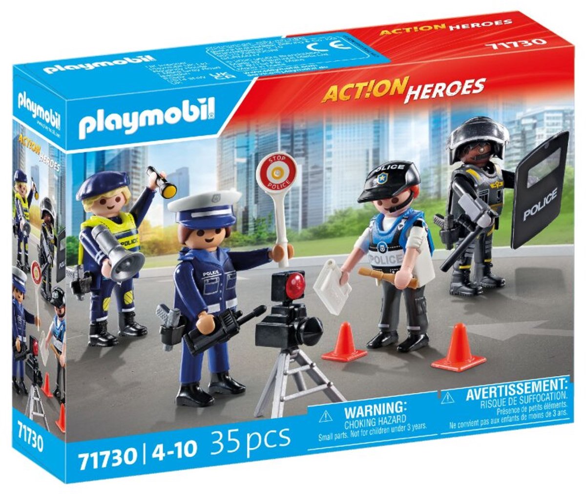 Playmobil 71730 - Politie figurenset