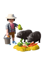 Playmobil 72171 - Boer met hangbuikzwijn