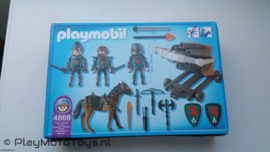 Playmobil 4868 - Valk ridders met katapult