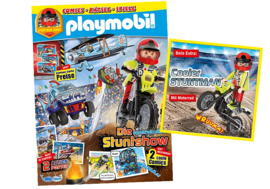 Playmobil 80849 - Tijdschrift nr.1/2023 (nr.102), Stuntshow