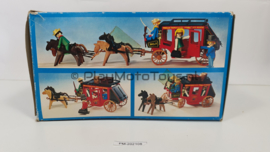 Playmobil 3245 - Western Red Stage Coach, gebruikt met doos