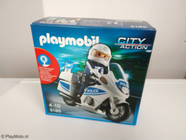 Playmobil 5185 - Politiemotor met zwaailicht