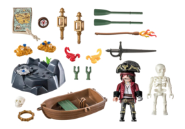 Playmobil 71254 - Starterpack Piraat met roeiboot