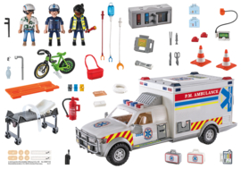 Playmobil 70936 - Reddingsvoertuig: US Ambulance