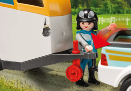 Playmobil 70325 - Paardenbox met paardentrailer Exclusive