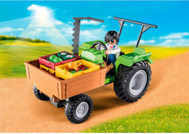 Playmobil 71249 - Tractor met aanhanger