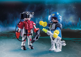 Playmobil 70080 - DuoPack Ruimte agent en robot