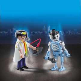 Playmobil 6844 - DuoPack Wetenschapper & robot