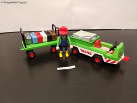 Playmobil 3212 - Vliegveld bagageservice, 2ehands