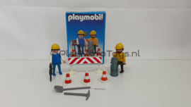 Playmobil 3368x - Wegwerkers met gereedschappen set, 2ehands