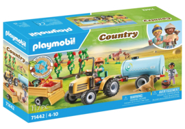 Playmobil 71442 - Tractor met aanhanger en watertank