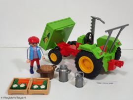 Playmobil 3074 - Oogst Tractor, gebruikt