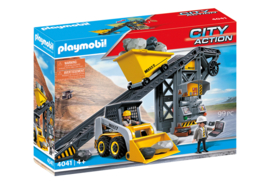 Playmobil 4041 - Transportband met graafmachine