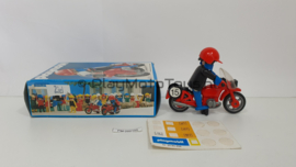 Playmobil 3565 - Racemotor, 2ehands, V1 - Outlinebox.