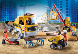 Playmobil 70742 - Bouwplaats met kiepwagen / Truck