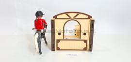 Playmobil 5110 - Trakehner met paardenbox, 2ehands